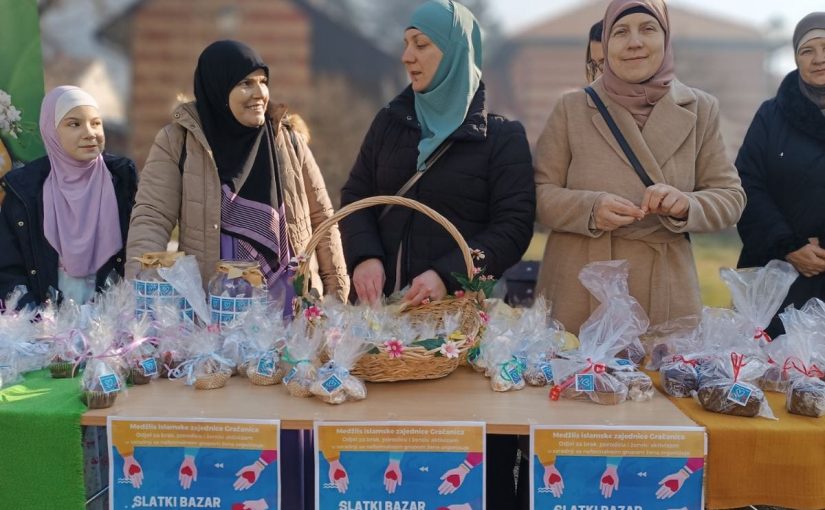 U Gračanici održan “Slatki bazar za Tursku i Siriju”