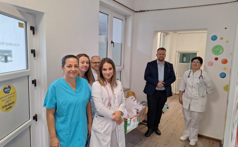 MIZ Gračanica posjetio pedijatriju Opće bolnice u Gračanici