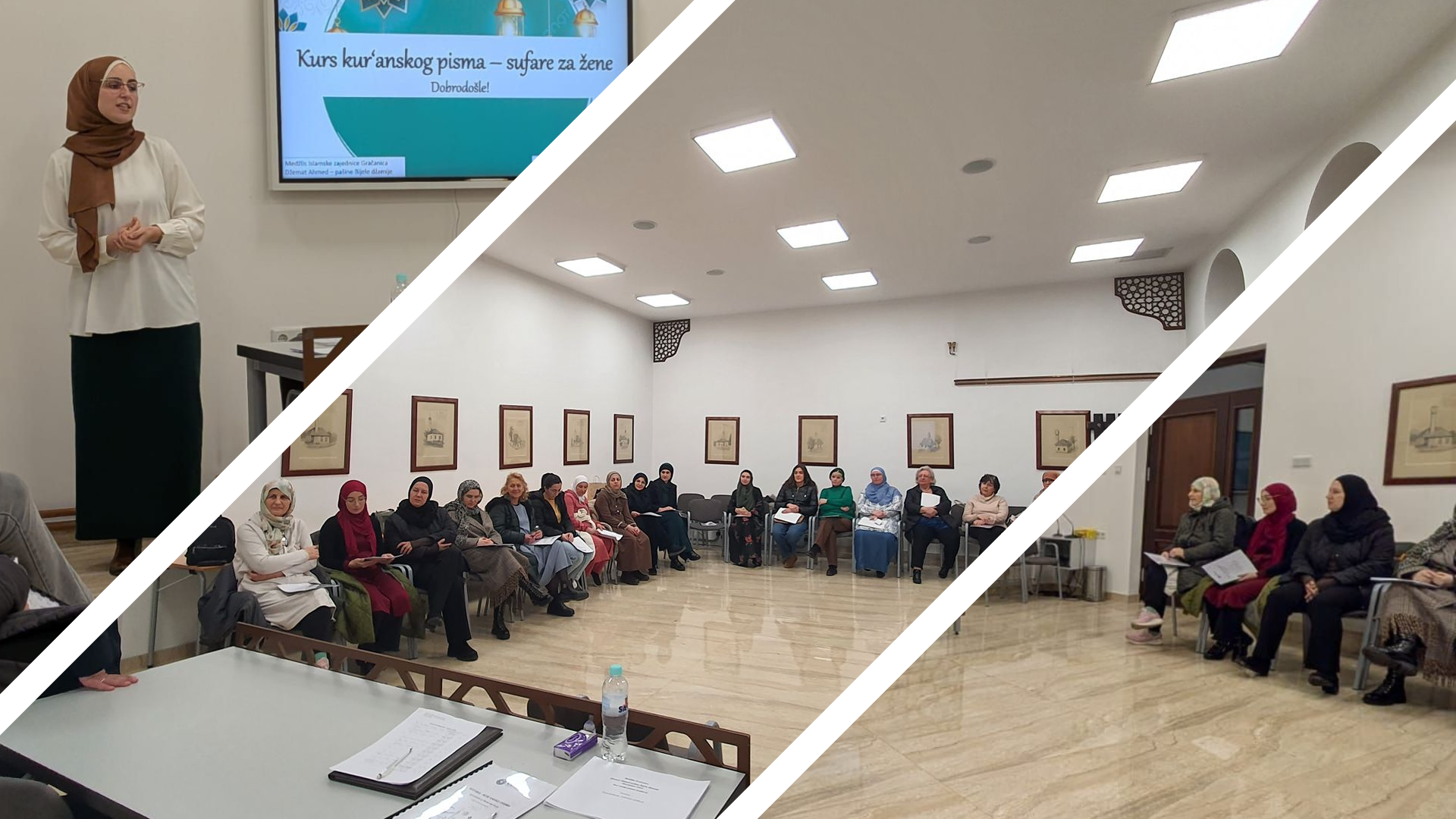 Održan prvi čas sufare za žene